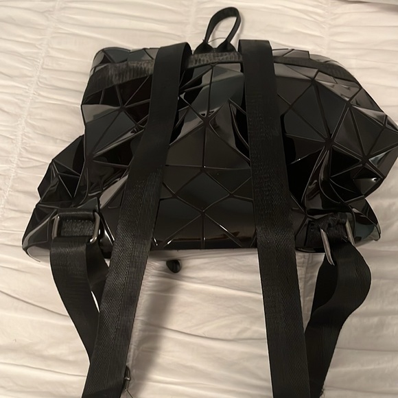 Emilio Pepe backpack.  EUC. Drawstring and snap closure - Picture 2 of 4